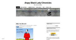 Desktop Screenshot of angryblackladychronicles.com